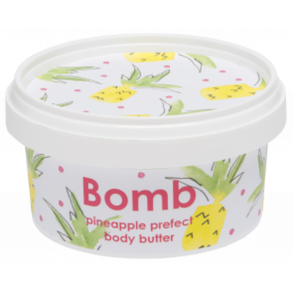 Bomb Cosmetics Pineapple Prefect (With Shimmer) Body Butter 210 ml Bomb Cosmetics Pineapple Prefect (With Shimmer) Body Butter 210 ml